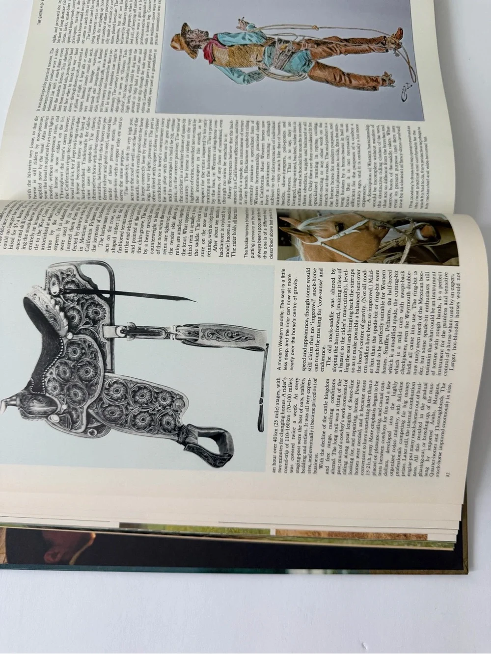 Encyclopedia of The Horse Hardcover Book Vintage